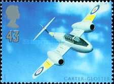 George Carter and Gloster Meteor T Mk7