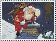 Father Christmas and Chimney