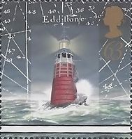 Original Eddystone Lighthouse, Plymouth, 1698