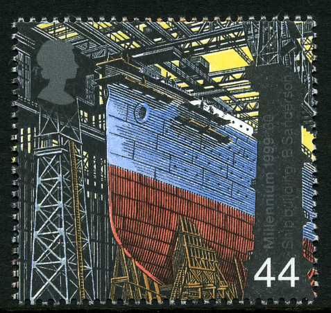 Hull on Slipway (Shipbuilding)