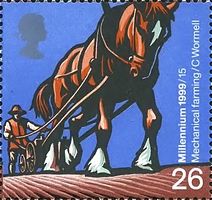Horse-drawn Rotary Seed Drill