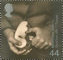 Man peeling Potato (Food Imports)