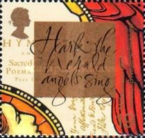 "Hark the herald angels sing" and Hymn book (John Wesley)