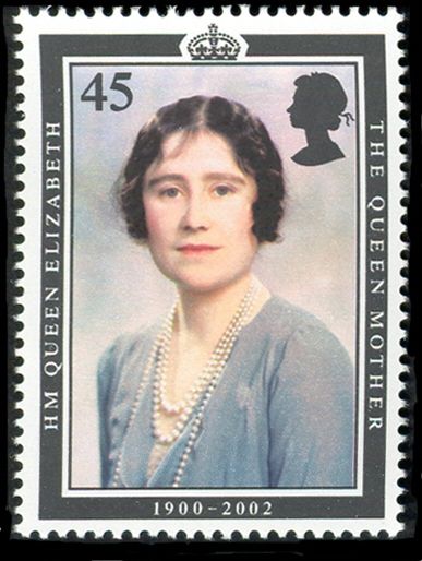 Elizabeth, Duchess of York 45p