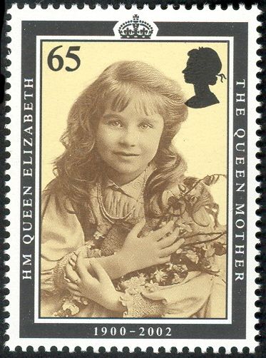 Lady Elizabeth Bowes-Lyon 65p