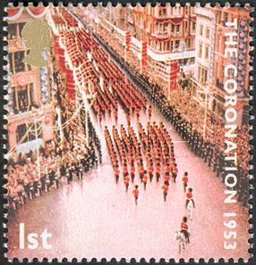 Guardsmen in Coronation Procession