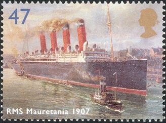 RMS Mauretania, 1907