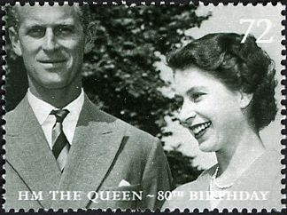 With Duke of Edinburgh, 1951
