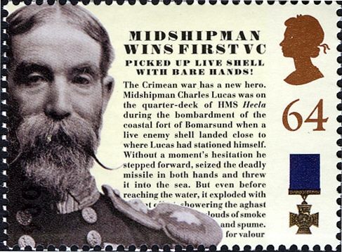 Victoria Cross - Midshipman Charles Lucas