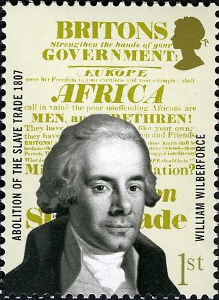 William Wilberforce and Anti-slavery Poster