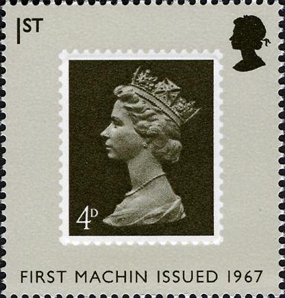 First Machin Issued