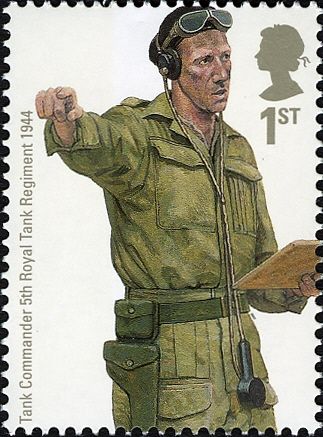 Army - Tank Commander, 5th Royal Tank Regiment, 1944