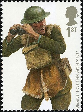 Army - Observer, Royal Field Artillery, 1917