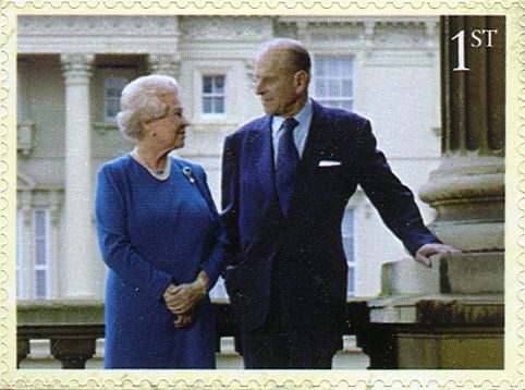Queen and Prince Philip, Buckingham Palace, 2007
