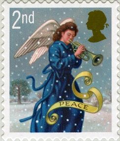 Angel playing Trumpet S/A
