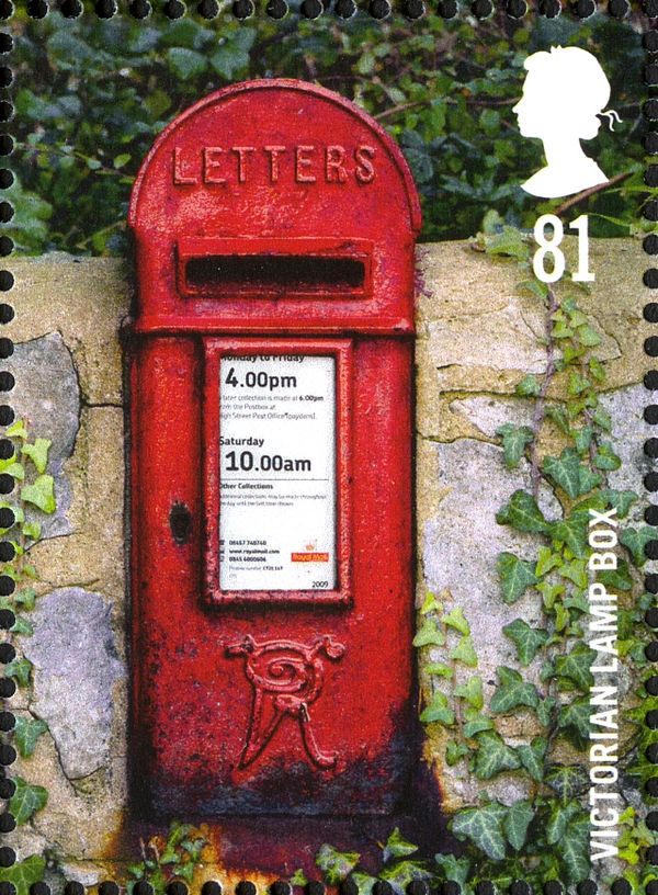 Victorian Lamp Letter Box 1896