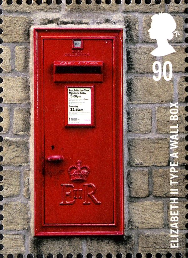 Elizabeth II Type A Wall Letter Box 1962-3