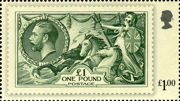 "Seahorses" Design 1913