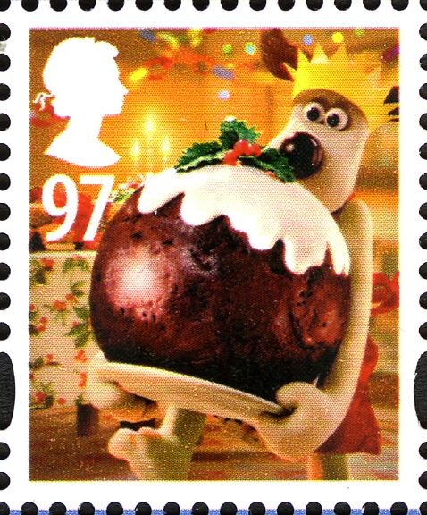 Gromit and Christmas Pudding