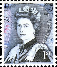 1971 £5 Banknote portrait by Harry Eccleston