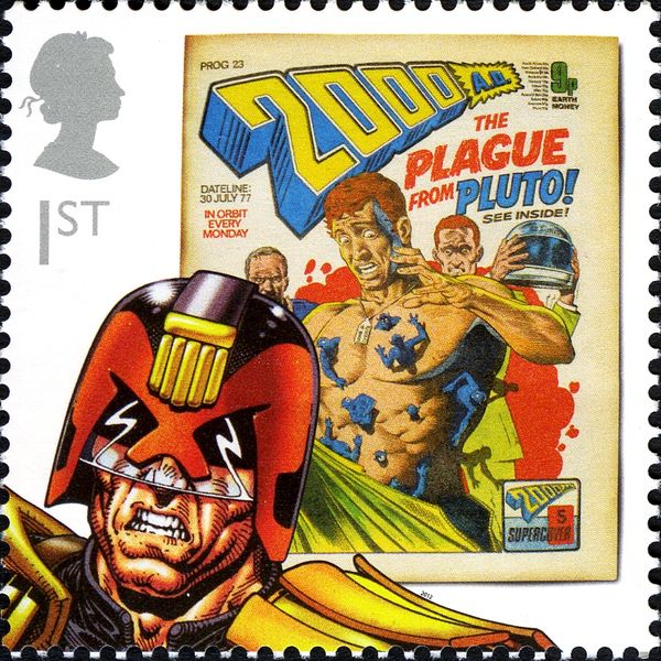 2000 AD and Judge Dredd - The Plague from Pluto