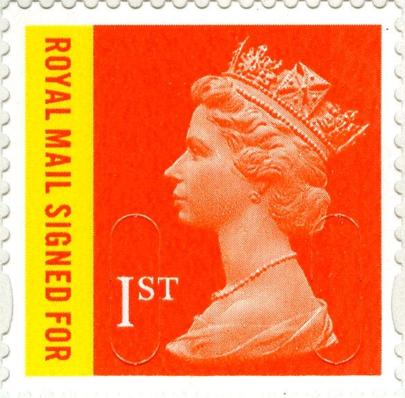 Queen Elizabeth II - Recorded Signed For MA13
