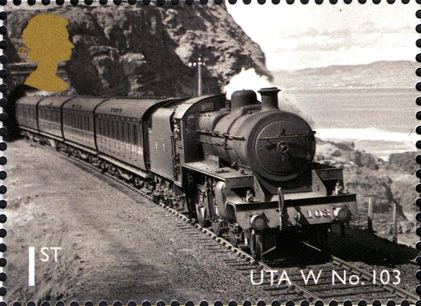 UTA Class W no 103 Thomas Somerset with Belfast Express Down
