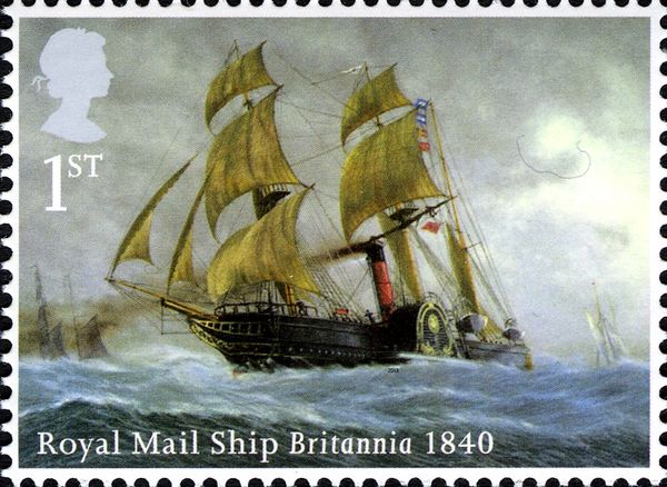 Royal Mail Ship - Britannia 1840