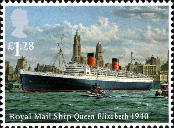 Royal Mail Ship - Queen Elizabeth 1940