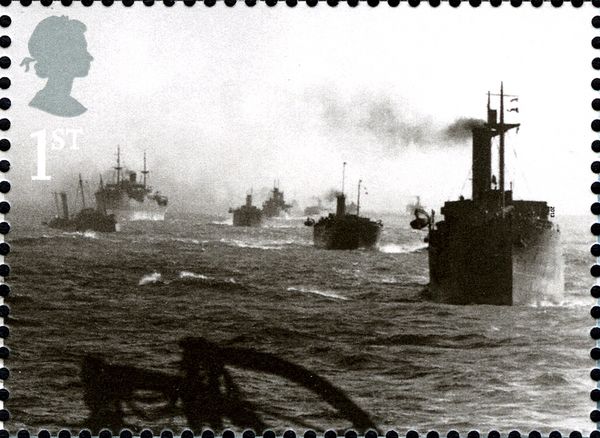 Convoy in the North Sea