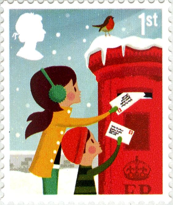 Posting the Christmas Cards