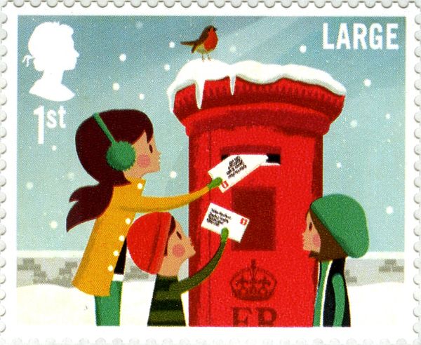 Posting the Christmas Cards