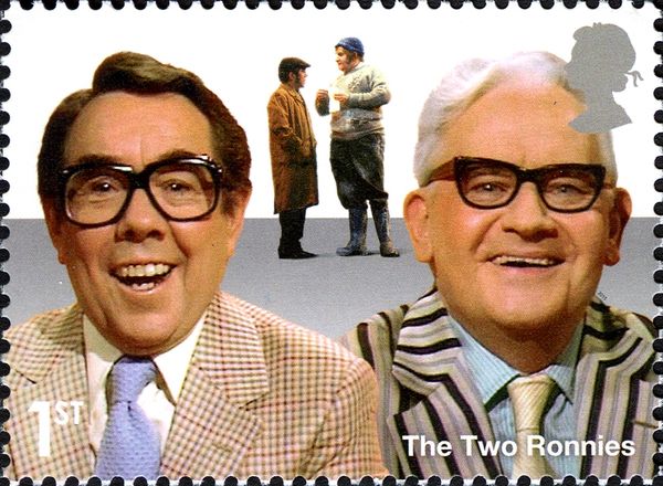 Ronnie Corbett and Ronnie Barker (1929-2005)