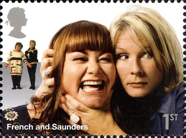 Dawn French and Jennifer Saunders