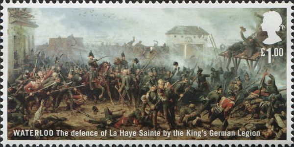 The Defence of La Haye Sainte by the King's German Legion