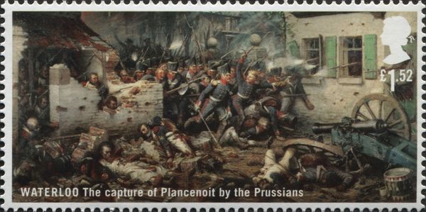 The Capture of Plancenoit by the Prussians