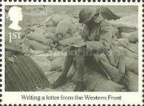 Writing a Letter from the Western Front