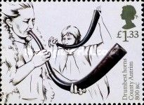 Drumbest horns, County Antrim, 800 BC