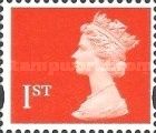 First self-adhesive stamp issued by Royal Mail (Oct. 1993)