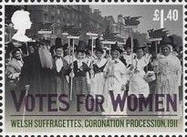 Welsh Suffragettes, Coronation Procession