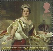 Queen Victoria in Robes of State