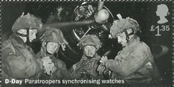 Paratroopers Synchronizing Watches