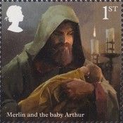 Merlin and the Baby Arthur
