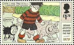 Dennis Adopts Rasher the Pig