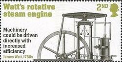 Watt's Rotative Steam Engine