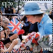 Queen Elizabeth II in 1977