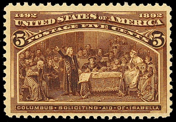 Columbus Soliciting Aid from Queen Isabella