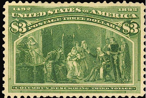 Columbus Describing His Third Voyage