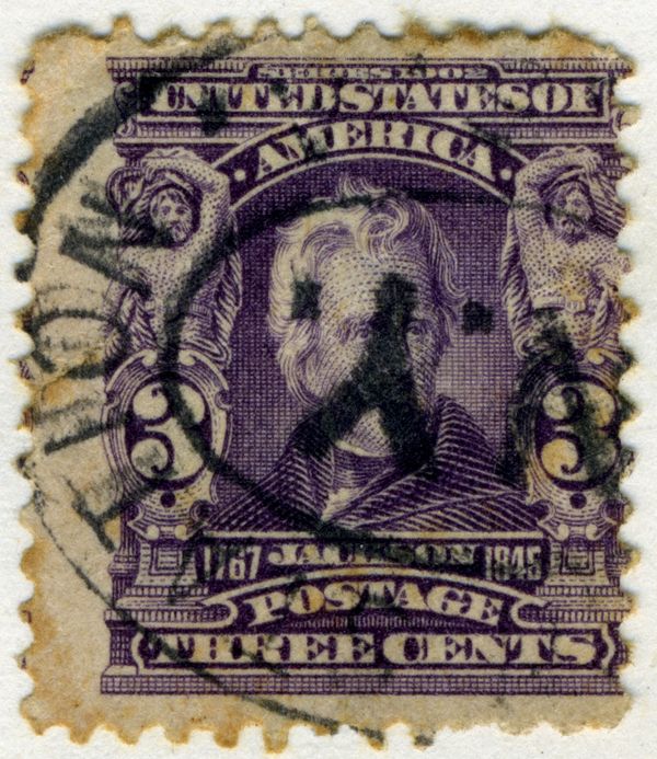 Andrew Jackson (1767-1845), seventh President of the U.S.A.
