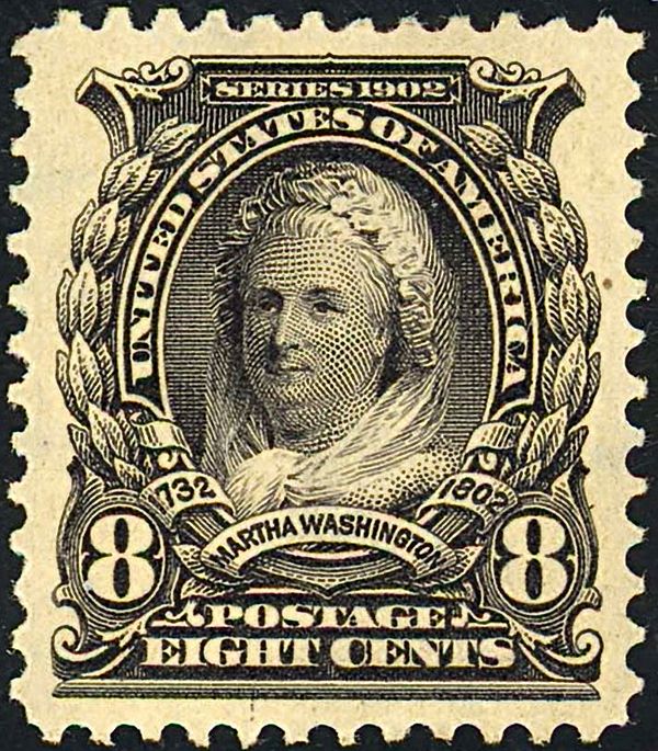 Martha Washington (1731-1802), former First Lady of the USA